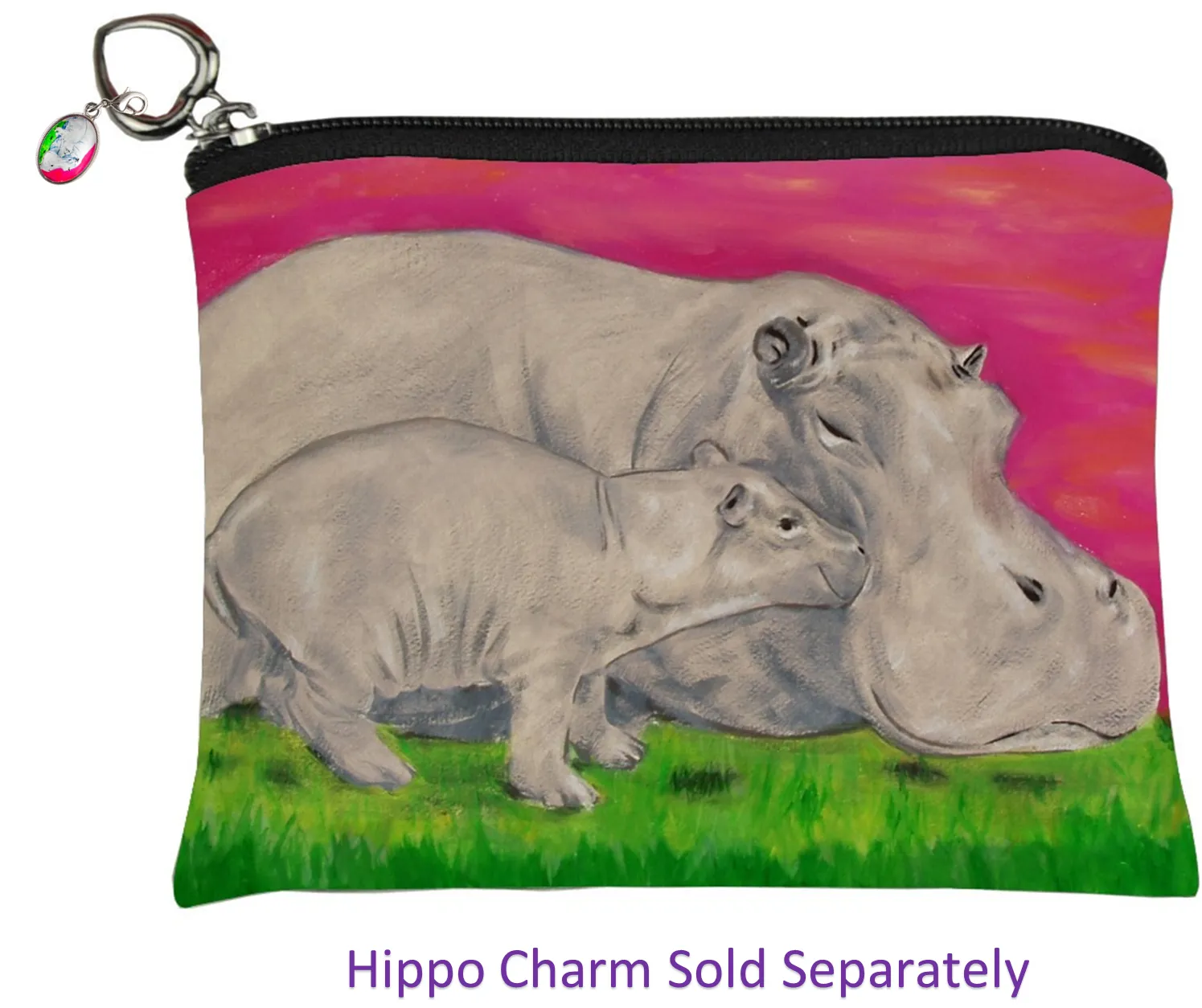 Hippo Change Purse -Communal Clan