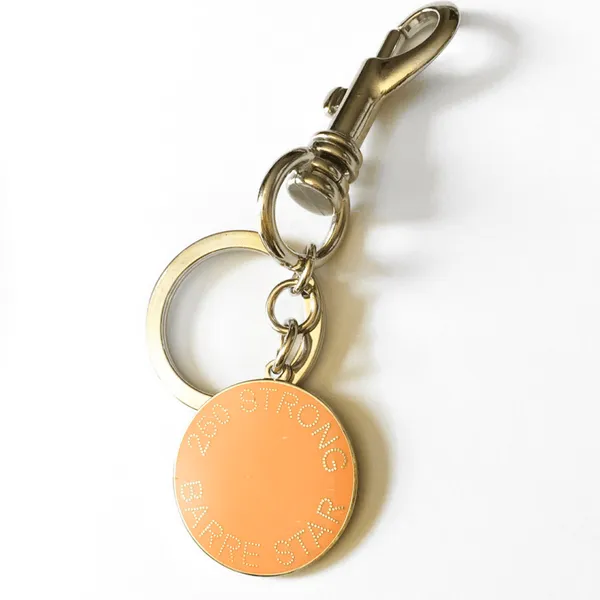 Milestone Barre Charm and Key Chain