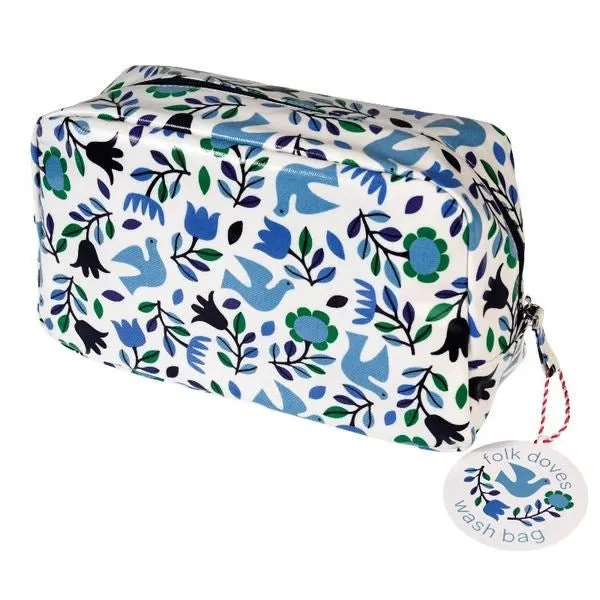 Rex London Folk Doves Adults Toilet Bag