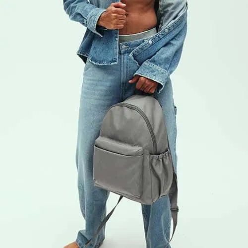 The BISics Backpack in Grey