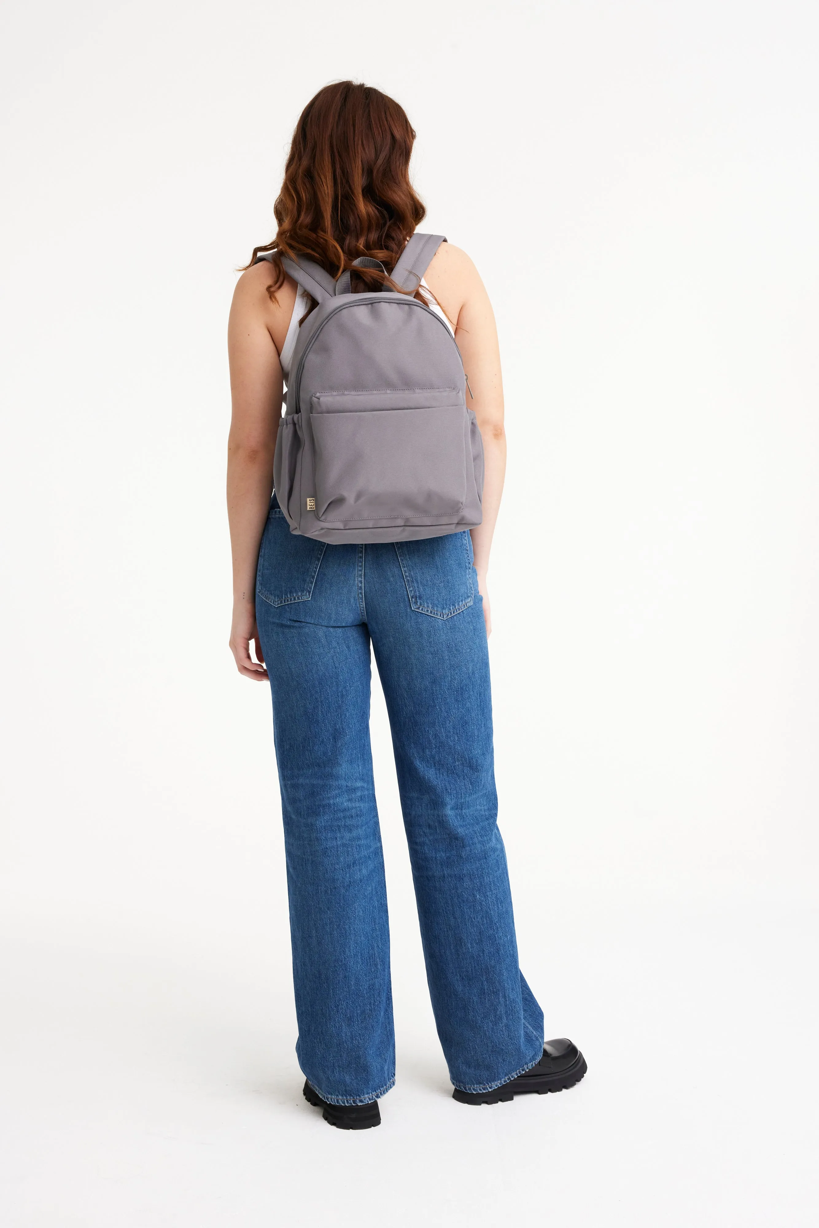 The BISics Backpack in Grey