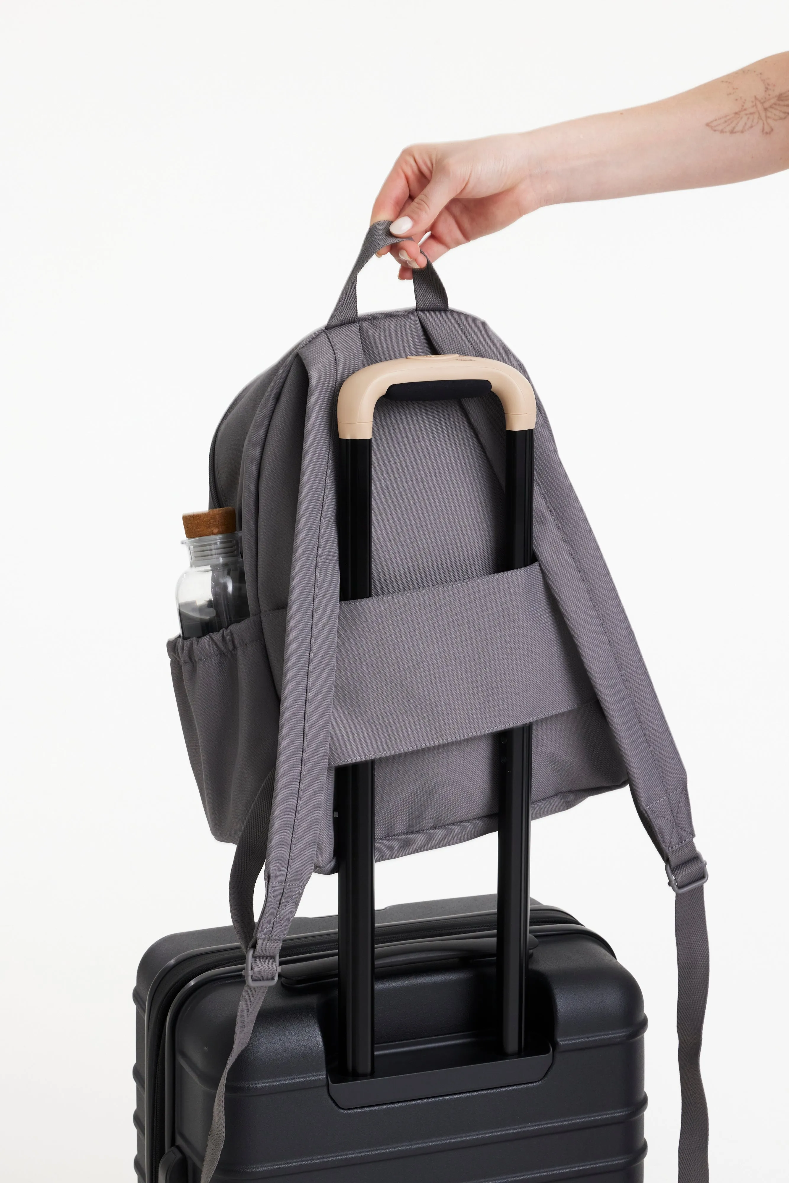 The BISics Backpack in Grey