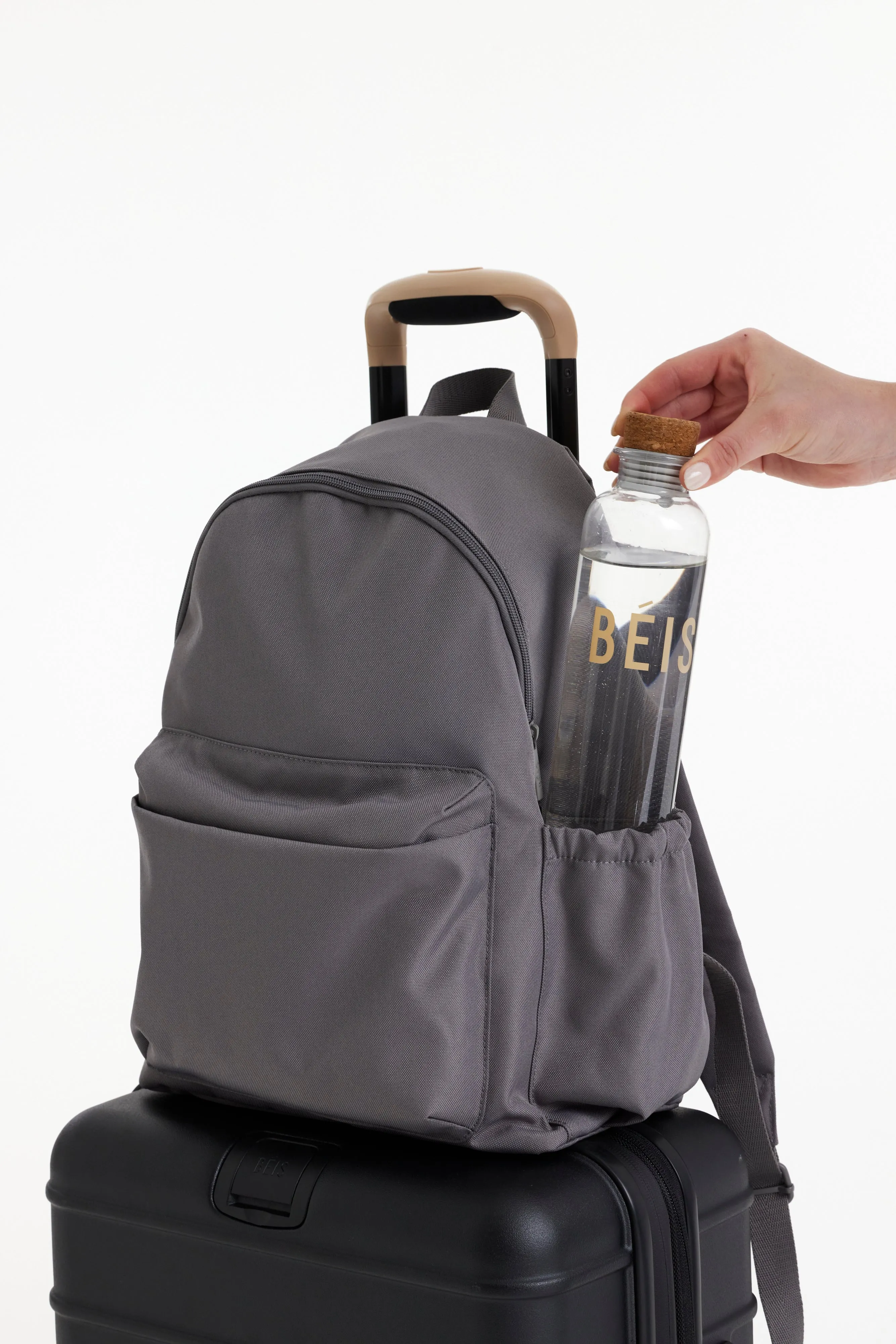 The BISics Backpack in Grey